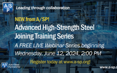 NEW!  A/SP Advanced High-Strength Steels Joining Courses